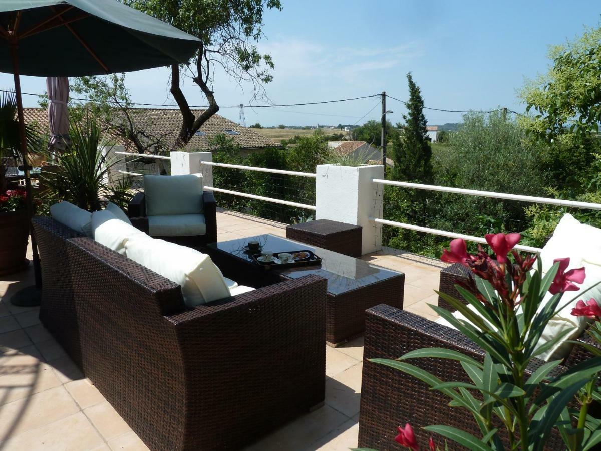 Bed and Breakfast Maison Butterfly Puissalicon Exterior foto